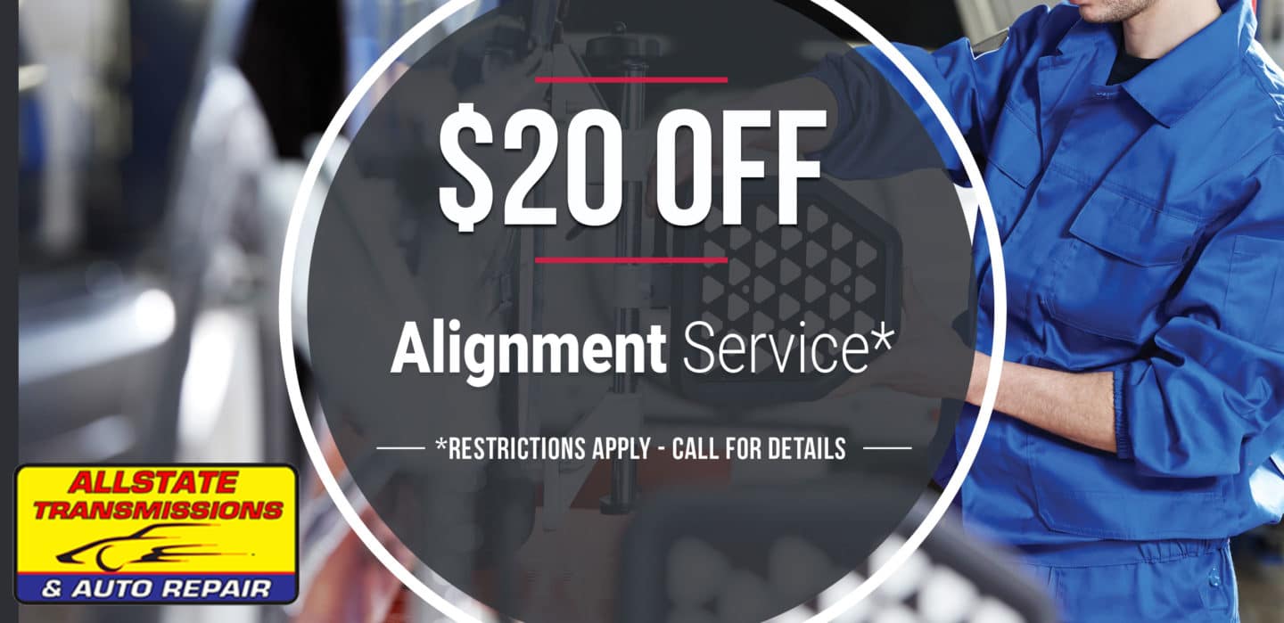 Specials Allstate Transmissions & Auto Repair